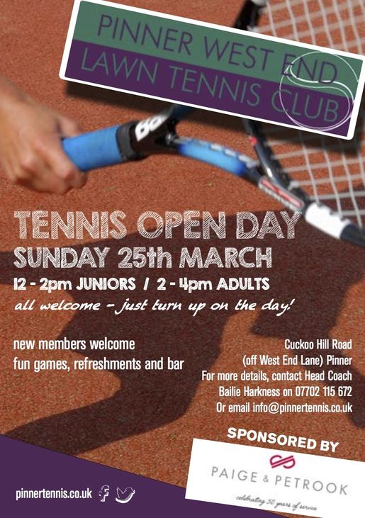 2018 Open day poster