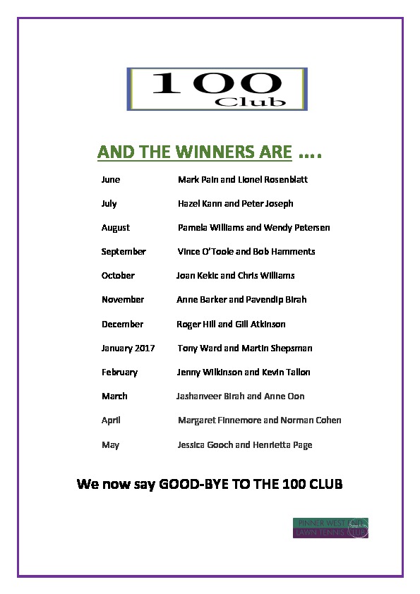 100 club