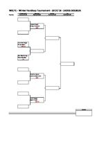 Ladies Doubles
